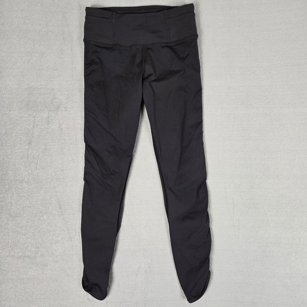 Lululemon Pace Queen Tight Womens 4‎ Black Full On Luxtreme Leggings 25"